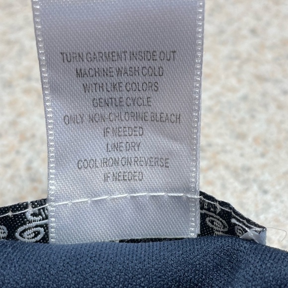 Trixxi Navy Blue Jeweled Evening Dress Size Small - Picture 5 of 10